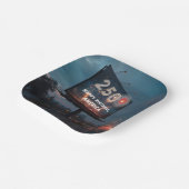 アメリカの250th Birthday Party Billboard ペーパープレート (傾斜あり)