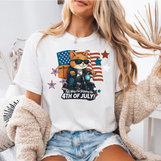 アメリカの4th of July シャツ、彼女への愛国的なギフト Tシャツ