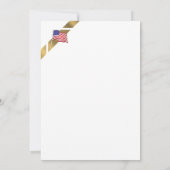 アメリカの50周年結婚記念日 招待状 (裏面)