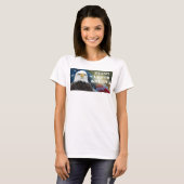 アメリカの#VoteBlue Tシャツに立ち向かう Tシャツ (正面フル)