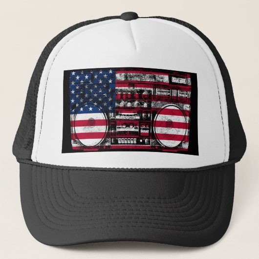 アメリカのboombox キャップ (正面)