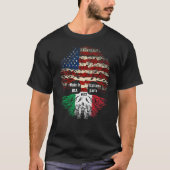 アメリカのFlのパーツイタリアンで作らイタリアンれる Tシャツ (正面)