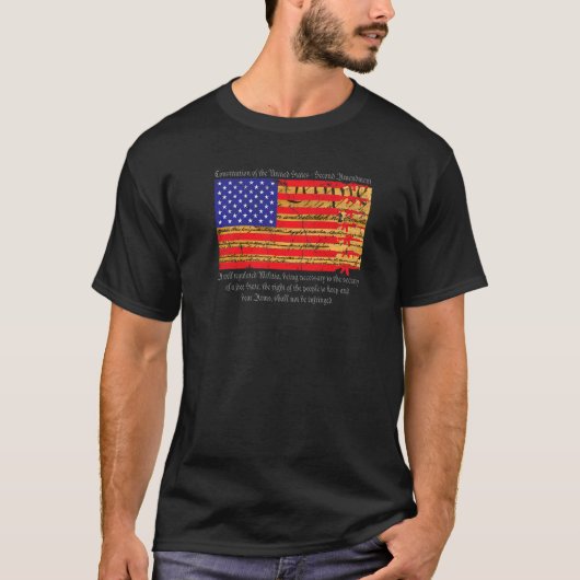 アメリカのFl準自動小銃 Tシャツ (正面)