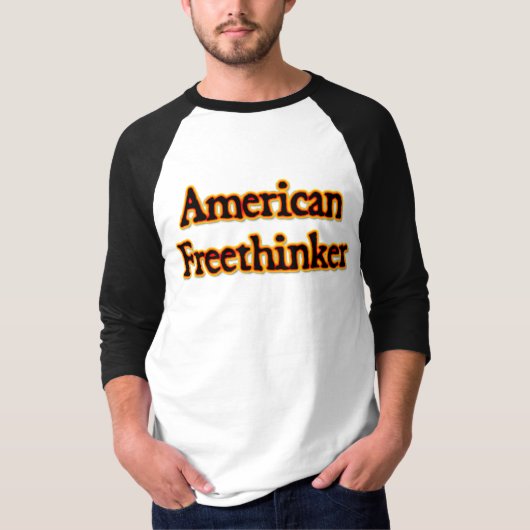 アメリカのFreethinkerの火 Tシャツ (正面)