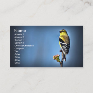 アメリカのGoldfinch 名刺