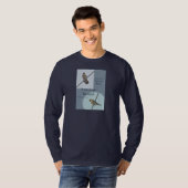 アメリカのKestrel (Falcoのsparverius)項目 Tシャツ (正面フル)
