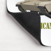 アメリカのM1A1エイブラムス戦車 マウスパッド (コーナー)