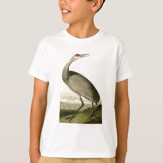 アメリカのSandhillクレーンジョン・ジェームズ・オーデュボンの鳥 Tシャツ