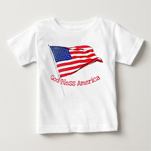 アメリカのTシャツ ベビーTシャツ (正面)