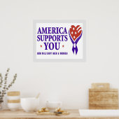 アメリカはあなたを暗くさせる ポスター (キッチン)