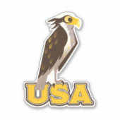 アメリカはっきりしたイーグル シール (正面)