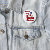 アメリカはねじで締められて得ます 缶バッジ (インサイチュ)