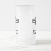 アメリカはスローダウン・ブラックに向けて準備ができている フロストグラスビールジョッキ (中央)