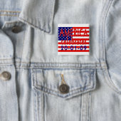 アメリカはバラック・オバマの大統領職を祝います 缶バッジ (インサイチュ)