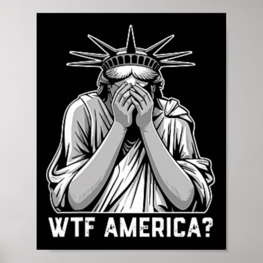 アメリカは一体どうなってるんだろう トランプ ポスター (正面)