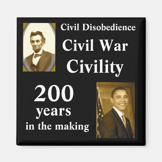 アメリカは作り方の変化 マグネット (正面)