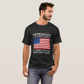 アメリカは偉大な国 Tシャツ (正面フル)