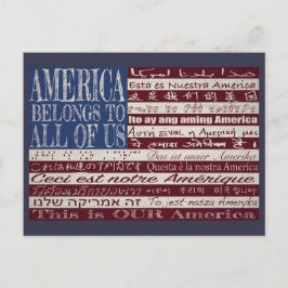 アメリカは全米ポストカードに属する ポストカード