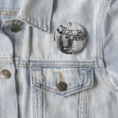 アメリカは実質の英雄-ジョン・マケインボタン--を必要とします 缶バッジ (インサイチュ)