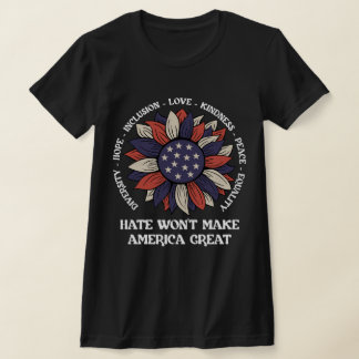 アメリカは憎まれても成り立たない素晴らし Tシャツ