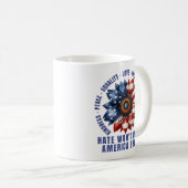 アメリカは憎まれ素晴らし コーヒーマグカップ (正面右)