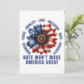 アメリカは憎まれ素晴らし 招待状 (スタンド正面)