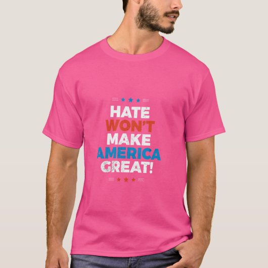 アメリカは憎まれ素晴らし Tシャツ (正面)