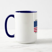 アメリカは憲法1のマグです マグカップ (左)