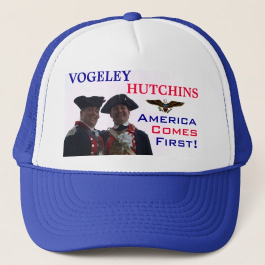 アメリカは最初に来ます キャップ (正面)