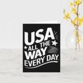 アメリカは毎日ずっと カード (黄色い花)