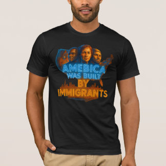 アメリカは移民によって築かれた Tシャツ