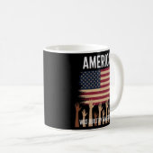 アメリカは移民の多様性が移民によって建てられた コーヒーマグカップ (正面右)