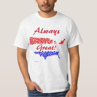 アメリカは素晴らしいつも！T-シャツ Tシャツ