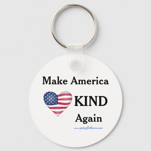 アメリカは素晴らし昔から今はKにしよう キーホルダー (正面)