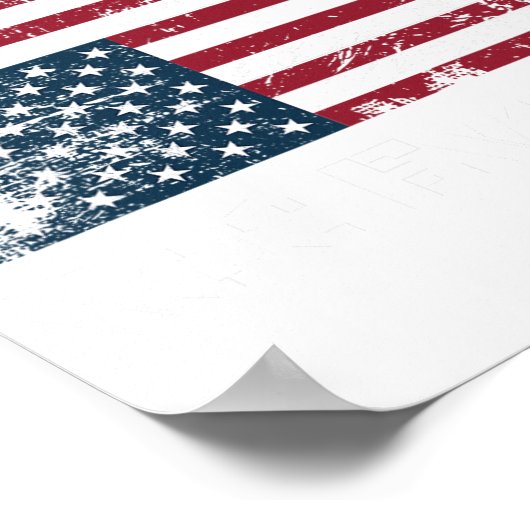 アメリカは素晴らしTruに抵抗しても大丈夫ではない ポスター (角)