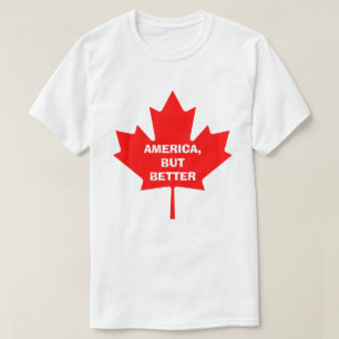 アメリカは良い。カナダシャツ Tシャツ