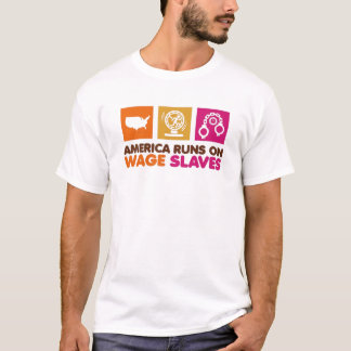 アメリカは走る Tシャツ