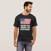 アメリカは電源を切って入れ直してみた? Tシャツ (正面フル)