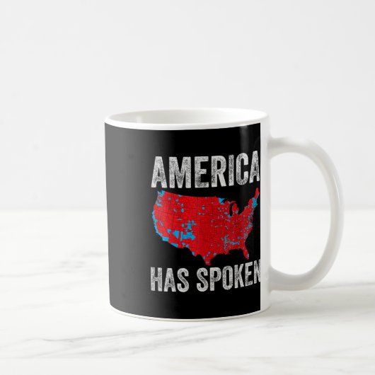 アメリカは2024話年の選挙の地図を持っているCan You コーヒーマグカップ (右)