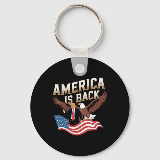 アメリカはCk 1 キーホルダー (正面)