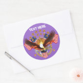 アメリカはRndで忘れはノートを見なさい ラウンドシール (封筒)