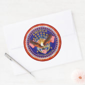 アメリカはRndで忘れはノートを見なさい ラウンドシール (封筒)