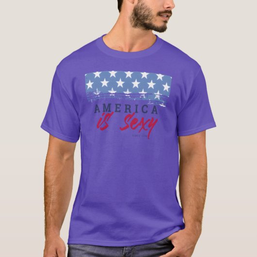 アメリカはsey家族 tシャツ (正面)