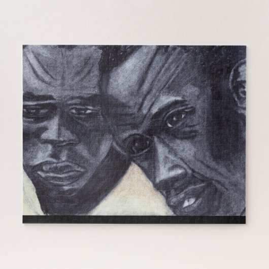 アメリカへの移行 ジグソーパズル (横)