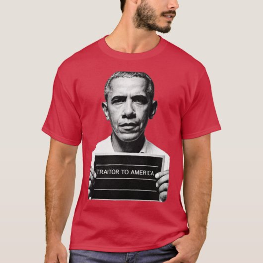 アメリカへの裏切り者 Tシャツ (正面)