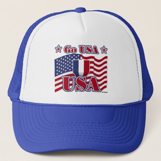 アメリカへ行く キャップ (正面)