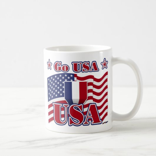 アメリカへ行く コーヒーマグカップ (右)
