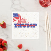 アメリカをトランプのスローガンに戻す スタンダードカクテルナプキン (インサイチュ)