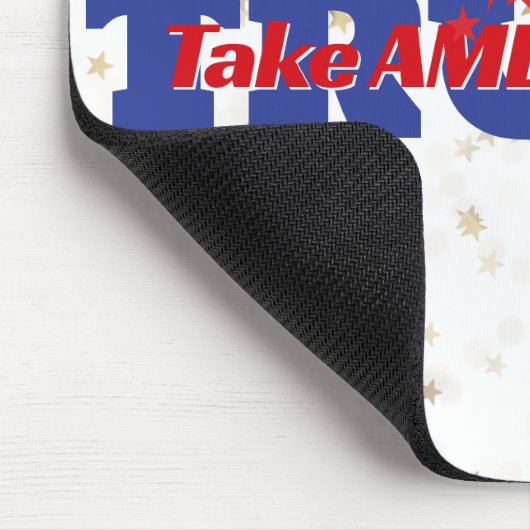 アメリカをトランプのスローガンに戻す マウスパッド (コーナー)