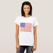 アメリカを代表する愛国的な極地 Tシャツ (正面フル)